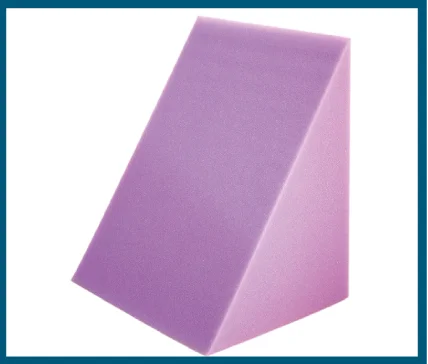 Cojín TV triangular ergonómico para descanso