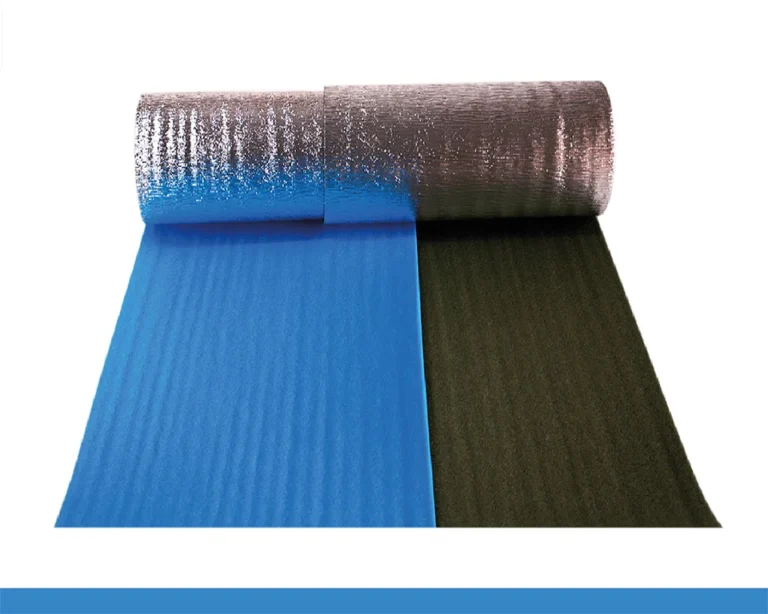 Rollo de colchoneta Magic desplegable en colores azul y marrón